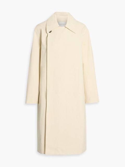 Loulou de Saison Alex double-breasted cotton coat