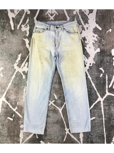 Other Designers Vintage - Vintage Levis 502 Jeans Dirty Wash Denim KJ1916