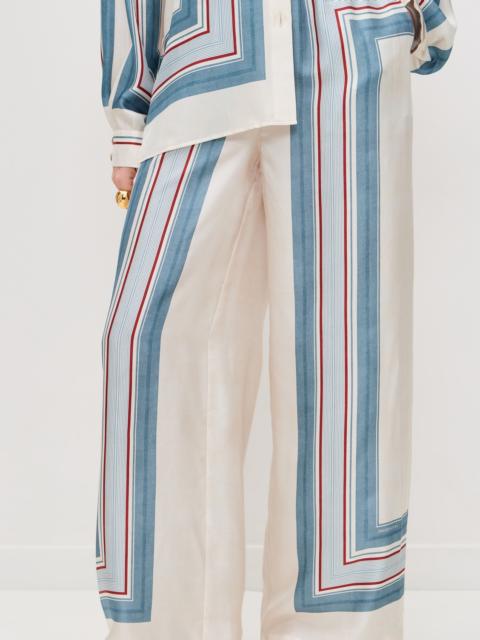 Zimmermann Silk Track Pants
