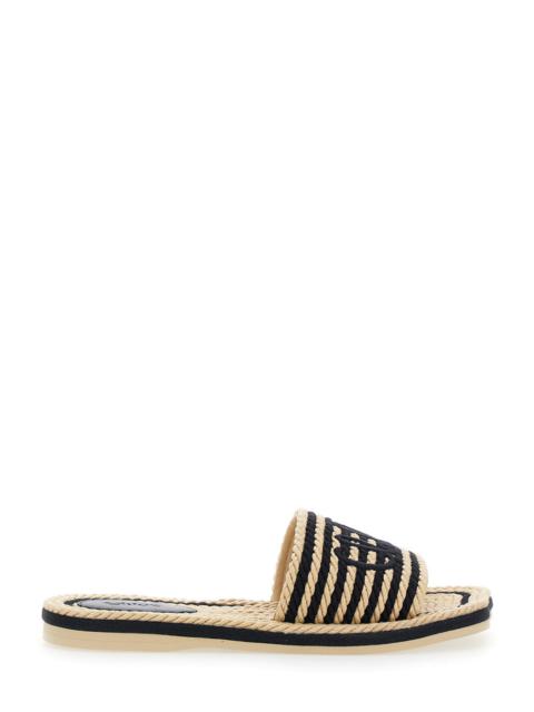 Chloé Chloé Women Sandals '19A' With Shaped Straps In White Leather For Women