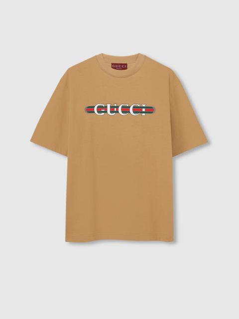 GUCCI Cotton jersey T-shirt with print