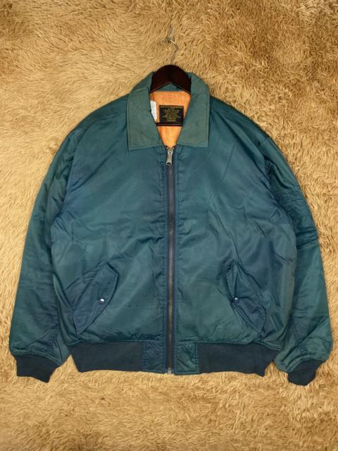 Other Designers Vintage FLYR'SMAN Distressed Bomber Jacket DJ0211