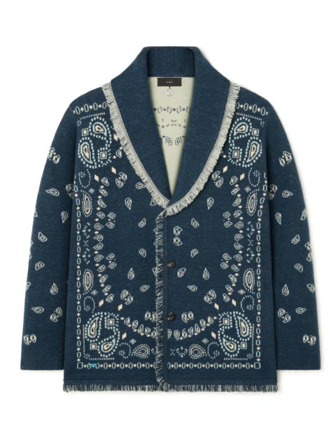 Alanui Bandana Jacquard Cardigan