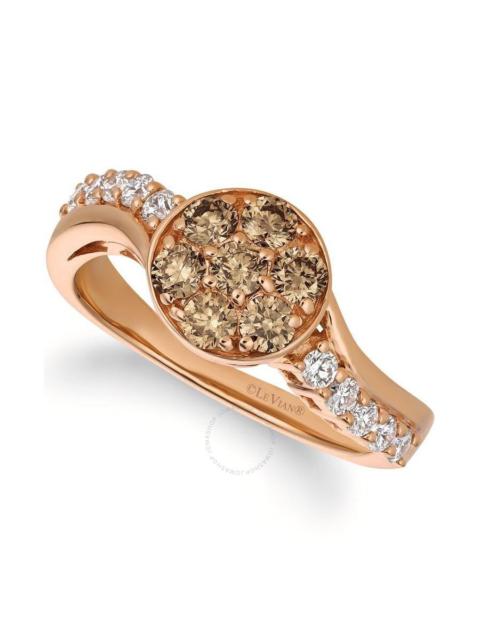 Other Designers Le Vian  Ladies Nude Palette Ring in 14K Strawberry Gold