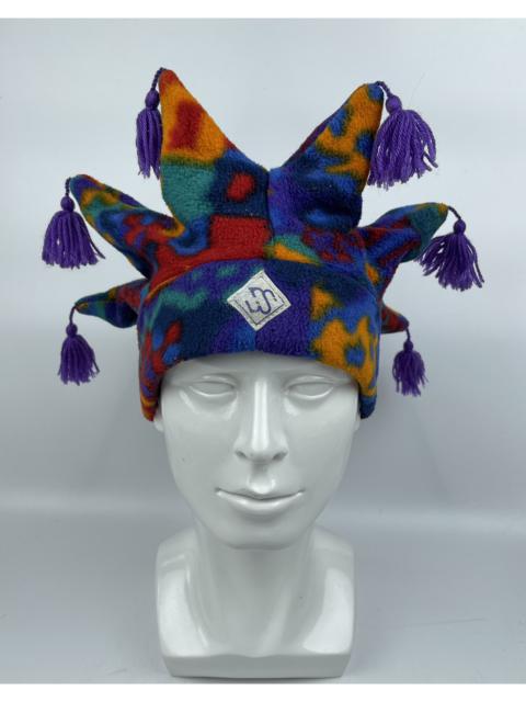 Other Designers Very Rare - colourful multiple horn hat beanie hat tg2