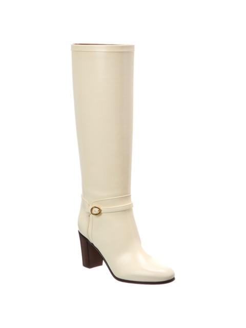 Valentino Valentino Pattie 75 Leather Knee-High Boot