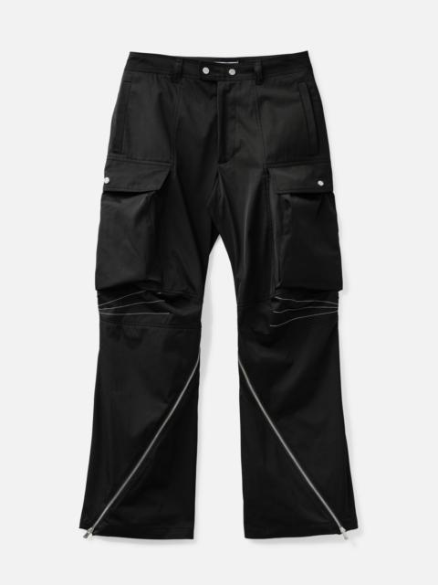 FFFPOSTALSERVICE ARTICULATED KNEE DART CARGO TROUSERS