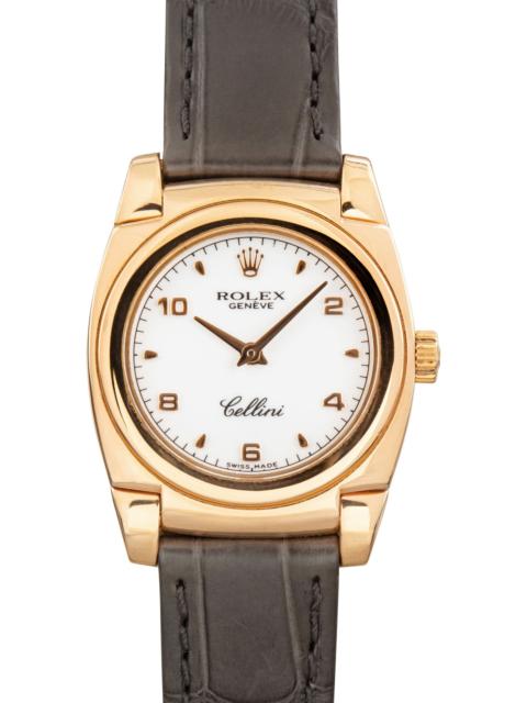ROLEX Ladies Rolex Cellini Ref 5310 18k Everose Gold