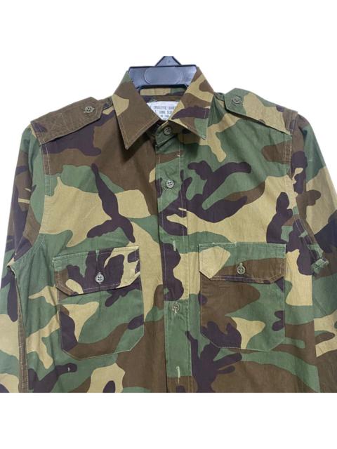 Other Designers Vintage 80s Type 1 US Army Woodland Longsleeve Shirt