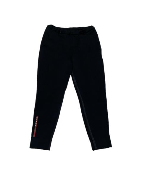 Prada Prada Linea Rossa Jogger Pant Logo Design