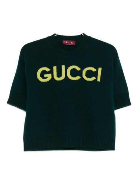 GUCCI Gucci Women Logo Wool Sweater