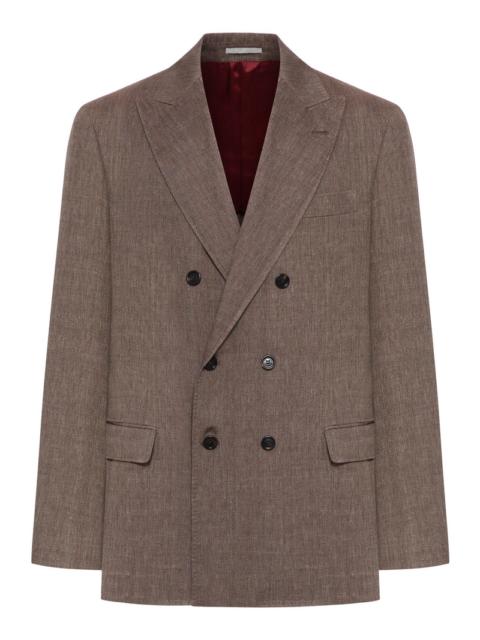 Brunello Cucinelli Brunello Cucinelli Men Double-Breasted Tailored Jacket