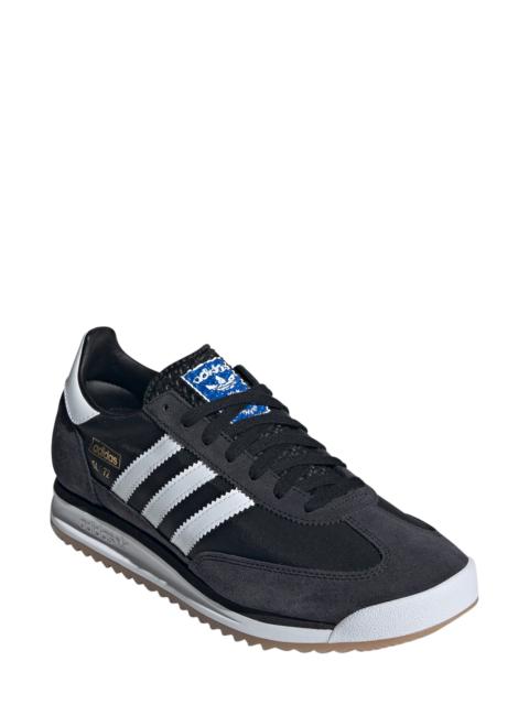 adidas adidas SL 72 RS Sneaker in Black/white/blue at Nordstrom