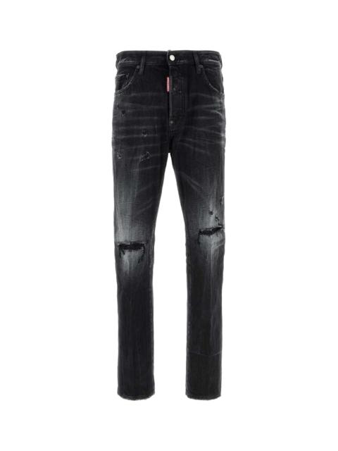 Dsquared Men Black Denim Jeans