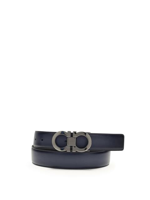 FERRAGAMO Ferragamo Men Gancini Reversible Belt