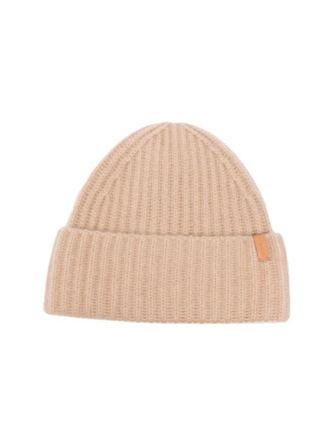 Vince ribbed-knit cashmere beanie