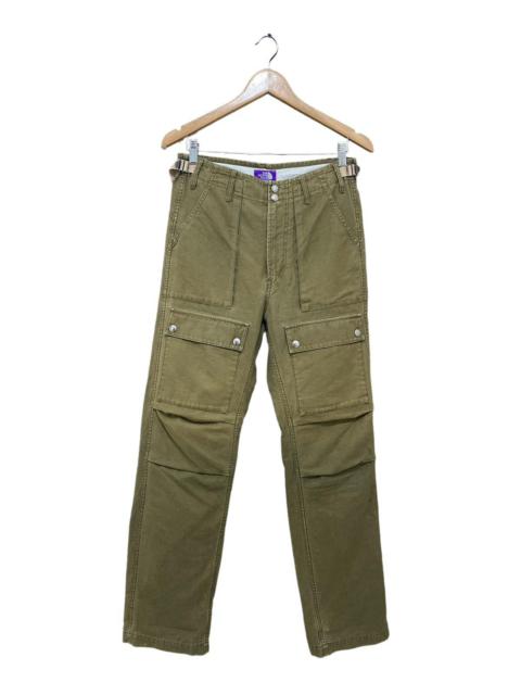 🔥The North Face Military Design Bush Pant Label Purple Pant