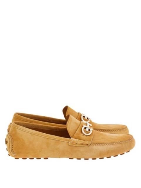 FERRAGAMO Ferragamo Grazioso Gancini Ornament Driver, Size 9 EE