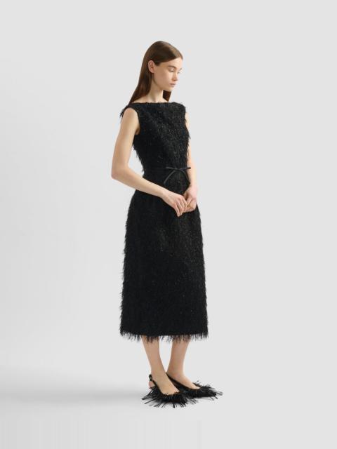 Erdem LUREX FIL COUPÉ MIDI DRESS