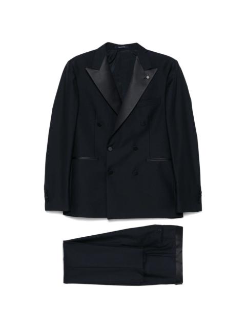 TAGLIATORE - Tagliatore Blue Suits - Double  Breasted Suits Men