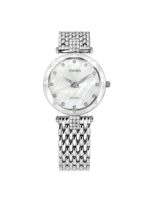 Jowissa - Jowissa Facet Strass Quartz Diamond Ladies Watch J5.636.M