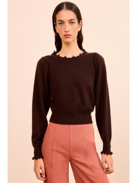 ULLA JOHNSON Adette Long Sleeve Pullover