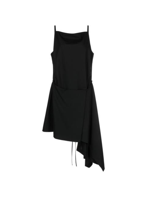 JUUN.J asymmetric-hem sleeveless minidress