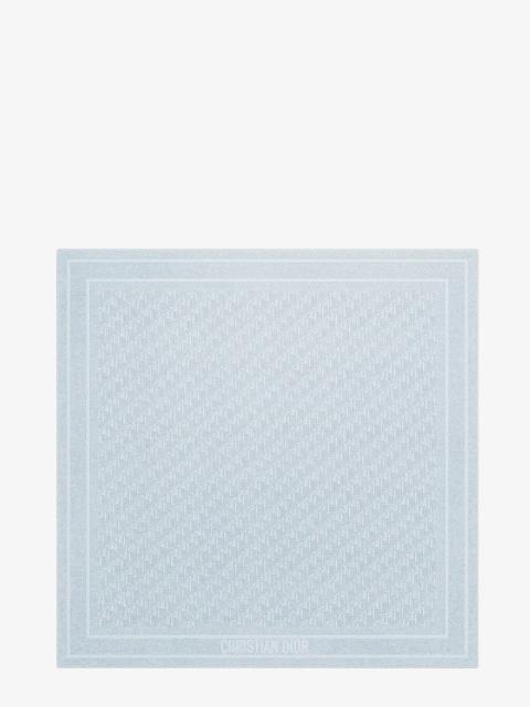 Dior Dior Dior Oblique Lurex Silk Foulard