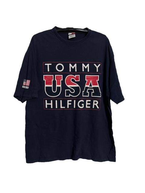 Other Designers 🔥RARE🔥Vintage Tommy Hilfiger USA Spell Out Logo Shirt