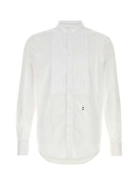 FENDI Fendi Men White Poplin Shirt