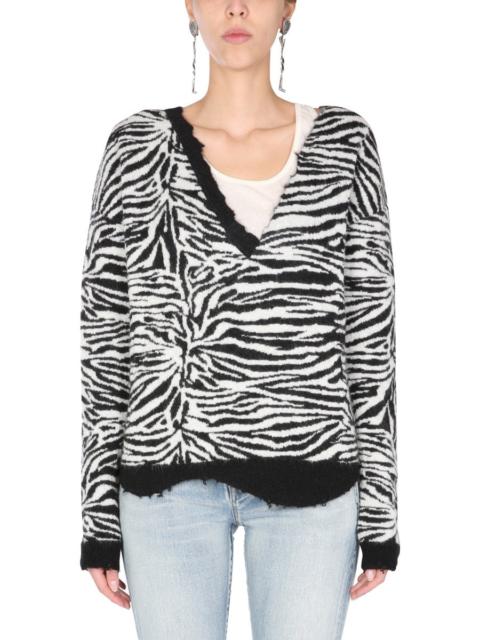 SAINT LAURENT Saint Laurent Women V-Neck Sweater