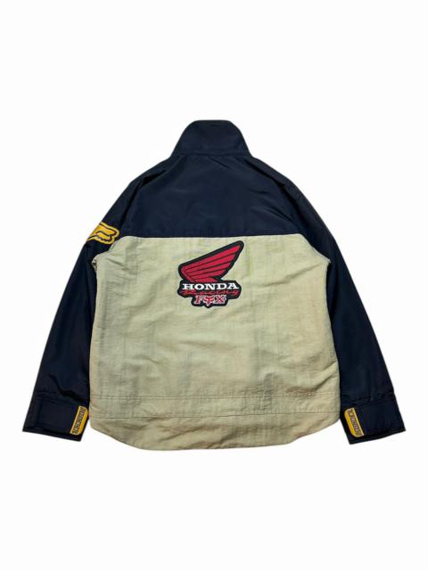 Vintage - Vtg Honda Fox Racing Riding Jacket Motorcycle Enduro Jacket