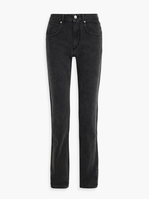 Isabel Marant Étoile Vanda high-rise straight-leg jeans