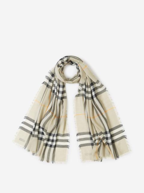 Burberry TARTAN MOTIF SCARF