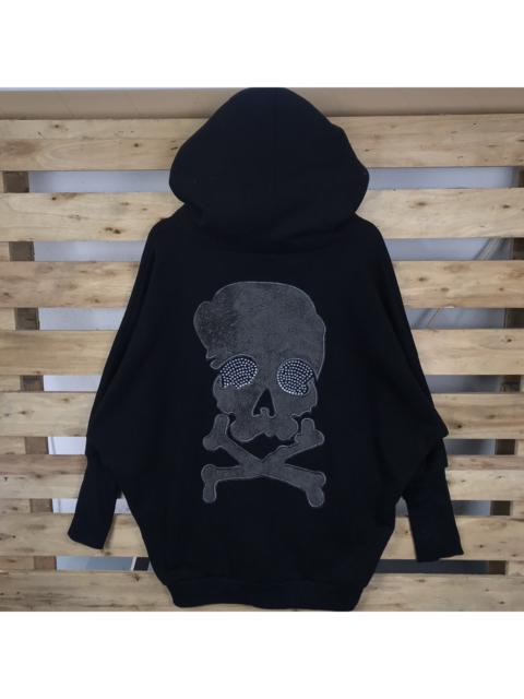 Other Designers Skulls - Vintage Skull Hoodie Big Logo