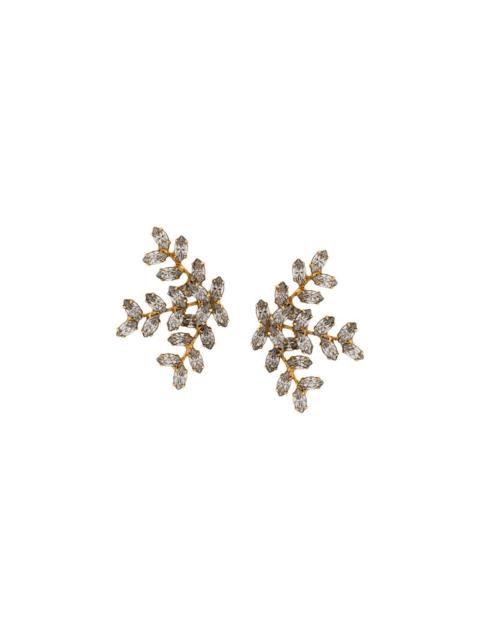 Jennifer Behr Vinette leaf earrings