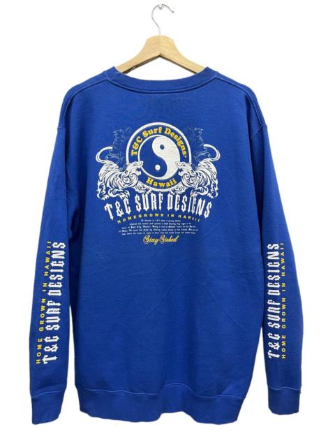 Other Designers Japanese Brand - T&C Surf Designs Homegrown In Hawaii Sukajan Tiger Sweater