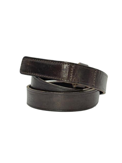 Hidden Clasp 2.5cm Leather Belt