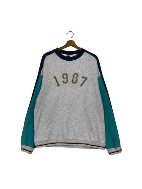 Other Designers Other - KAOKA 1987 Embroidered Crewneck Sweatshirt #3630-C166