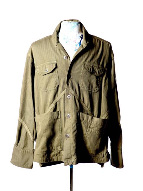 Greg Lauren $995 Greg Lauren Army Boxy Jacket