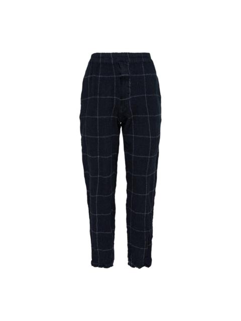 Comme des Garçons SHIRT Wool Windowpane Check Pants