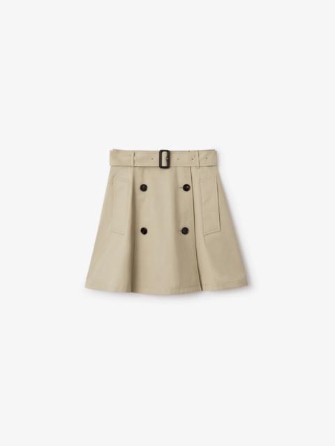 Burberry Burberry Flared Skirt In Cotton