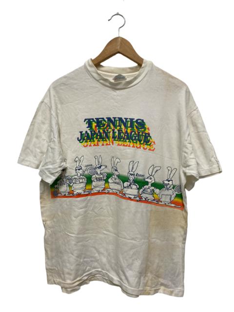 Other Designers Vintage - Vintage Tennis Japan League Tshirt Distressed