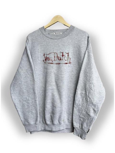 Other Designers Vintage × Von Dutch - Distressed Vintage Von Dutch Sweater 1990s Kustom Made