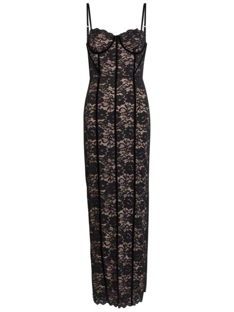 Alice + Olivia Alice + Olivia Carissa Floral-lace Maxi Dress