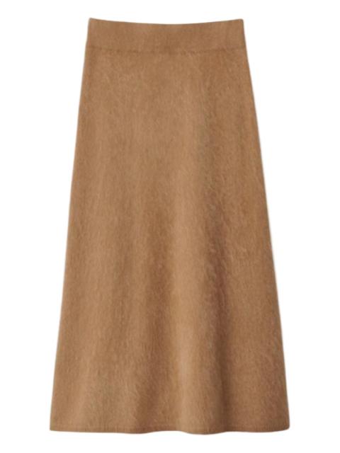 LISA YANG Asta Skirt in Toffee