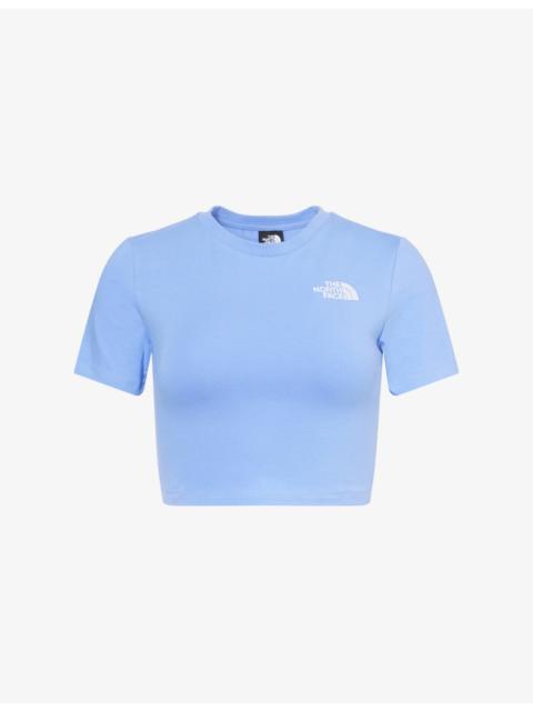 The North Face Cropped Slim-Fit Cotton-Jersey T-Shirt
