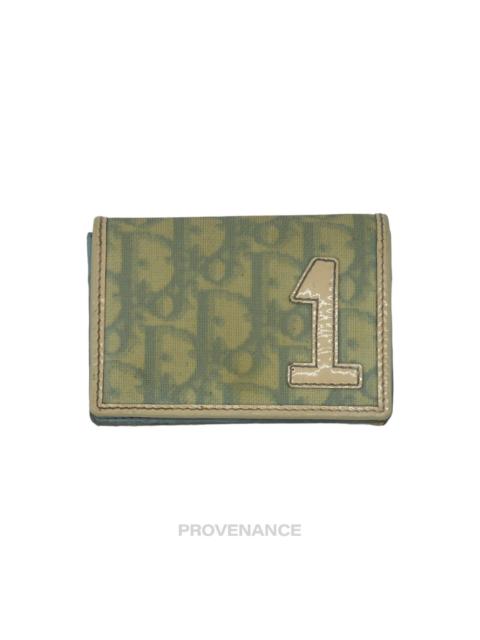 Dior Dior Compact Wallet - Powder Blue 1 Oblique Trotter
