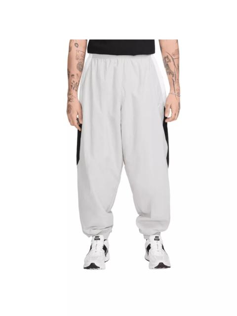 Nike Men's Club Oversized Woven Track Pants -Grey