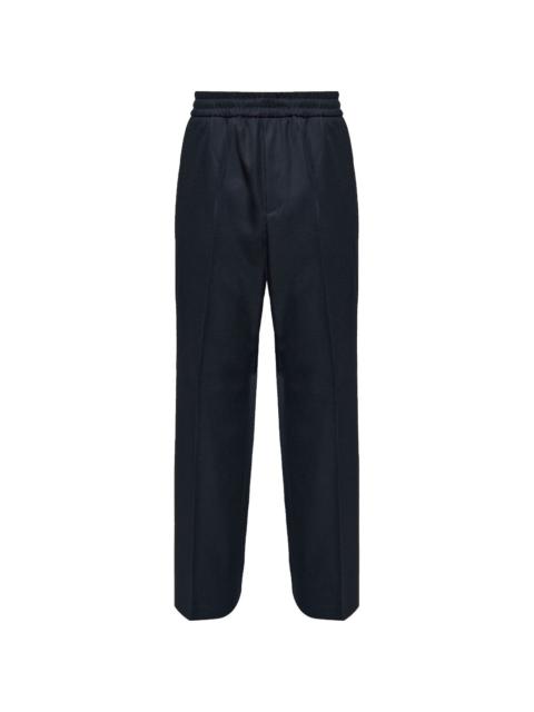 elasticated loose-fit trousers